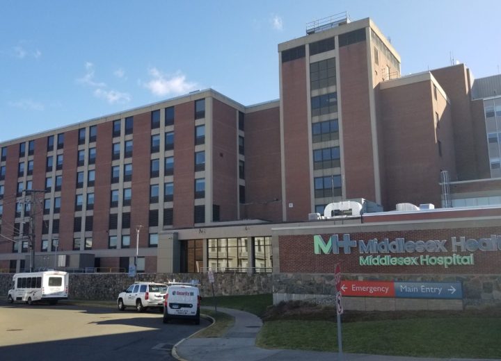 Middlesex Hospital Main Entrance