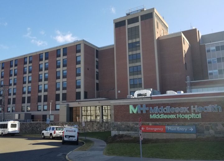 Middlesex Hospital Main Entrance