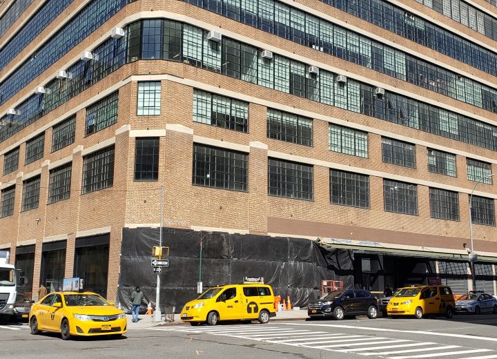 Residential 1930s New York building in Chelsea