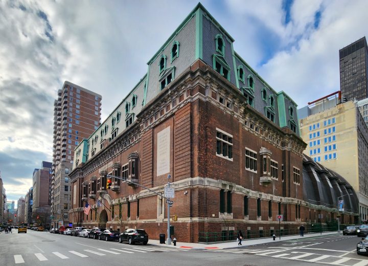 69th Regiment Armory Northeast Facade 