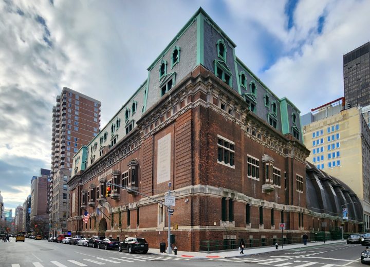 69th Regiment Armory Northeast Facade 