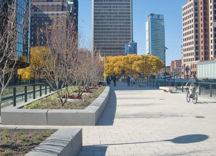 Phoenix Building sidewalks