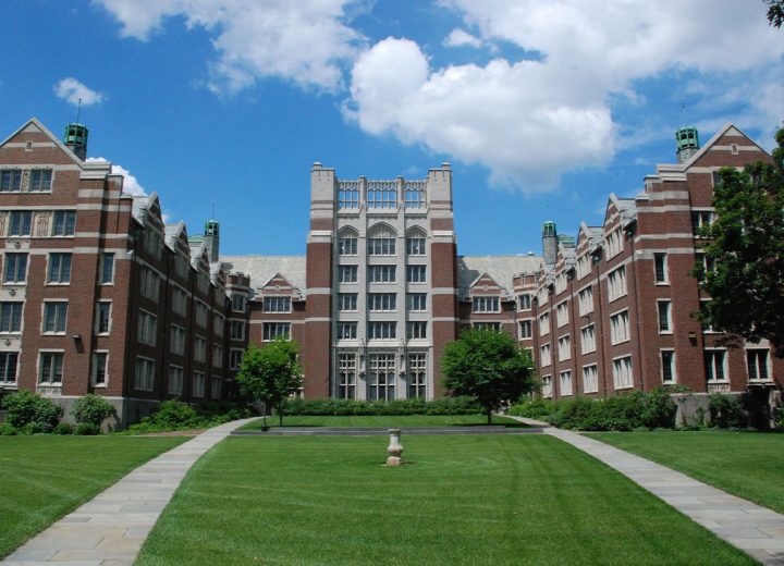 Facade of Wellesley College Residence Hall