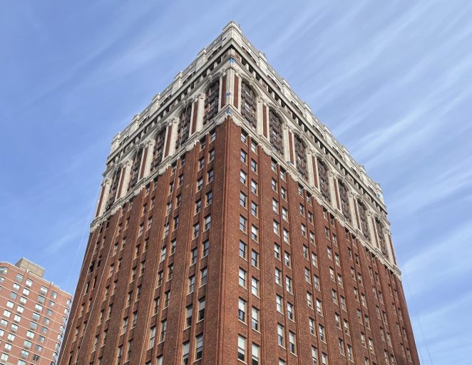 The historic Masonic Hall NYC underwent a multi-year, multi-phase, comprehensive masonry facade rehabilitation project.