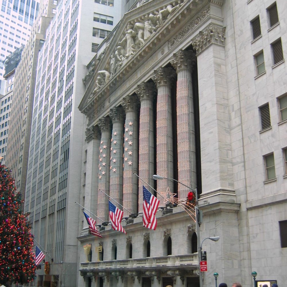 New York Stock Exchange Building in New York