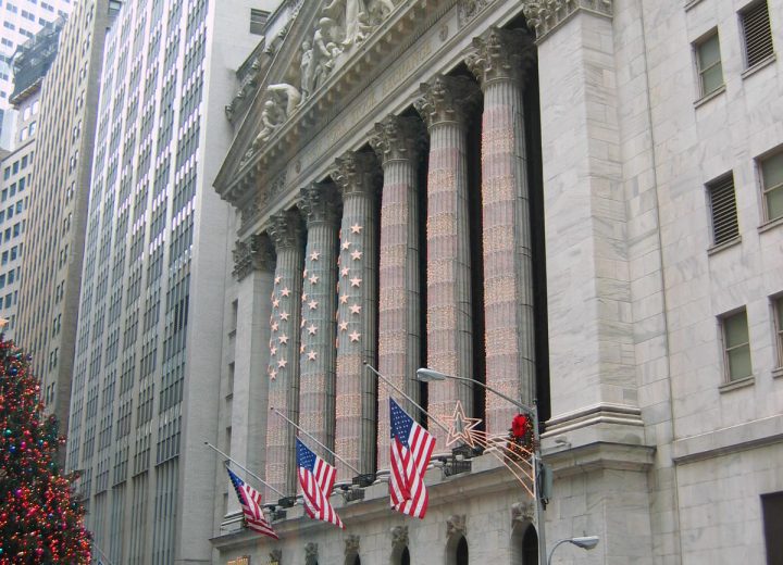 New York Stock Exchange Building in New York