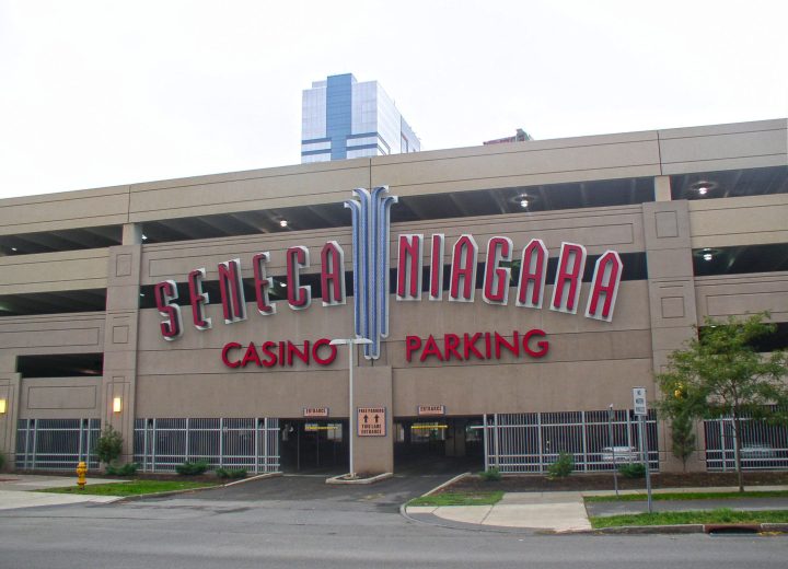 Seneca Niagara Casino parking garage entrance