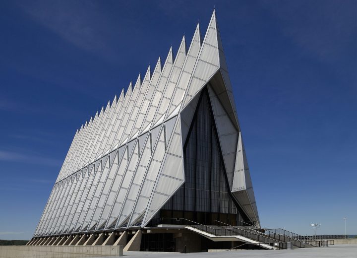 United States Air Force Academy Cadet Chapel, courtesy Library of Congress, Prints and Photographs Division