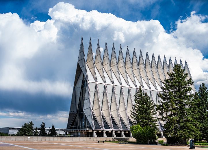 United States Air Force Academy Cadet Chapel, (Anthony Quintano, Wikimedia Commons)