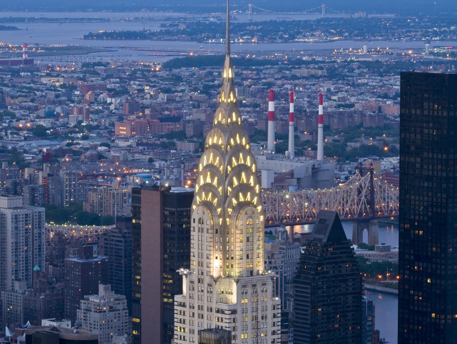 The Chrysler building in NYC