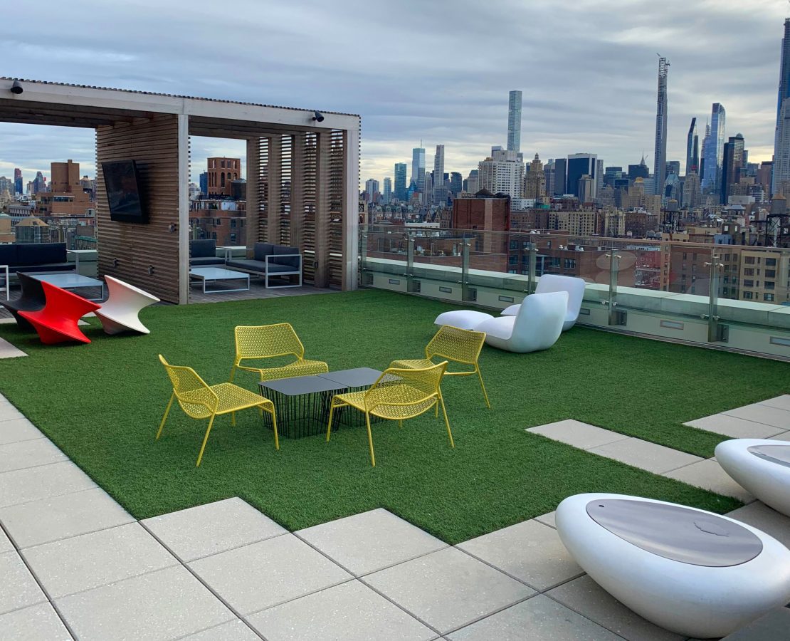 Rooftop playscape 