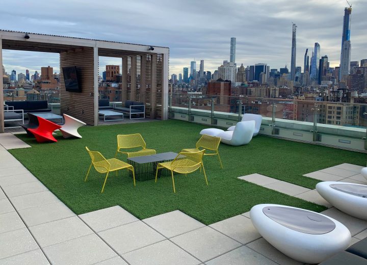 Rooftop playscape 