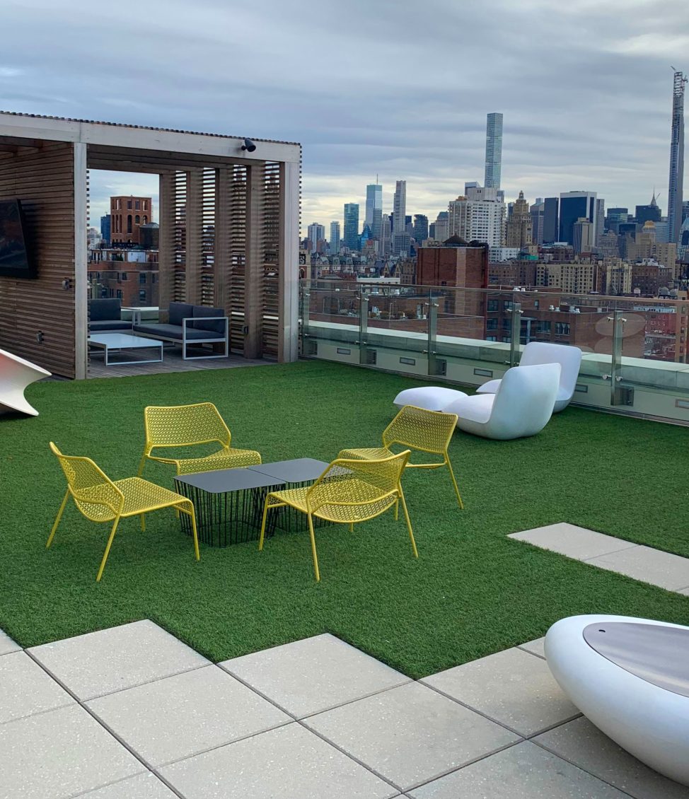 Rooftop playscape 