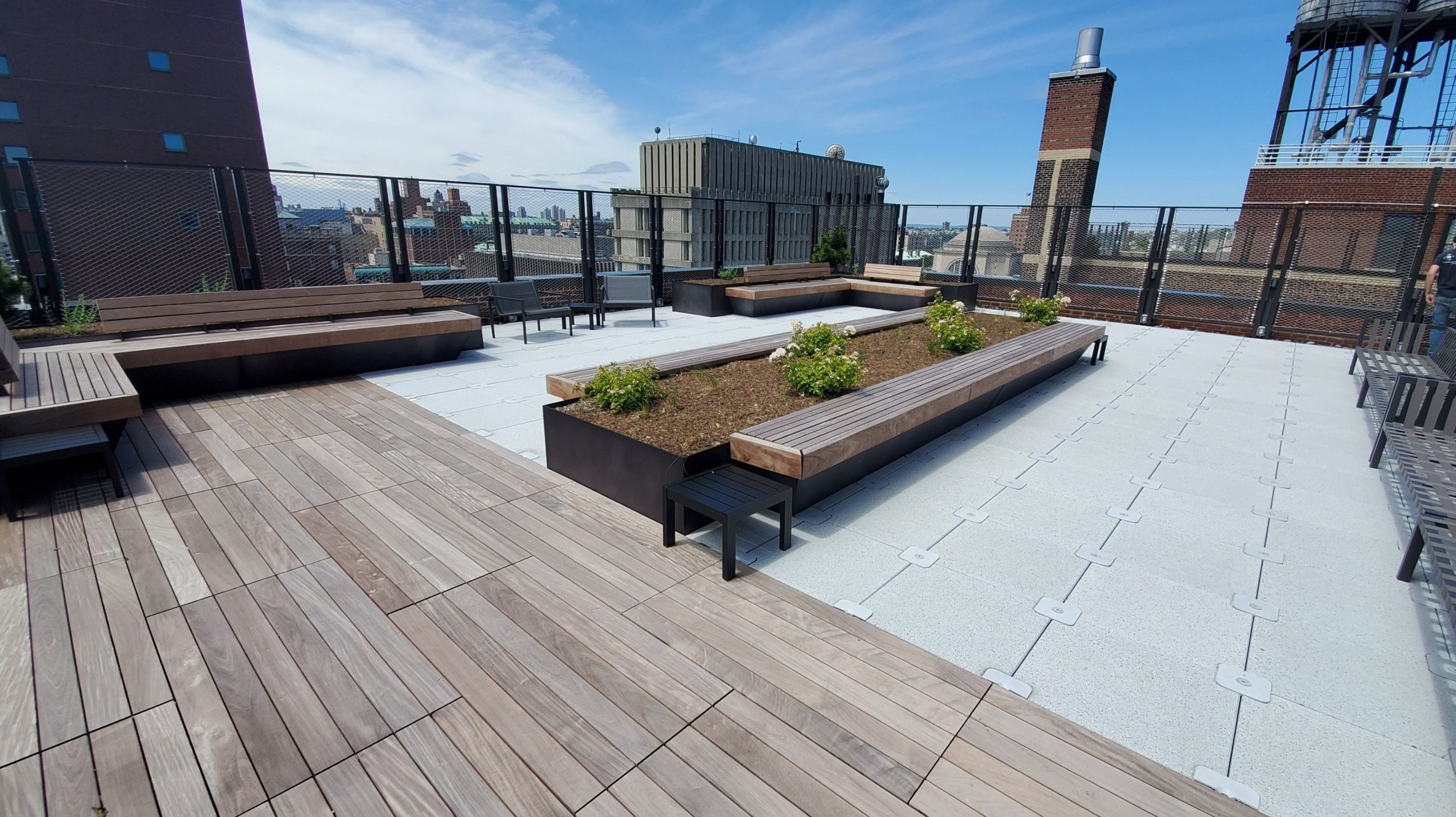 Roof terrace